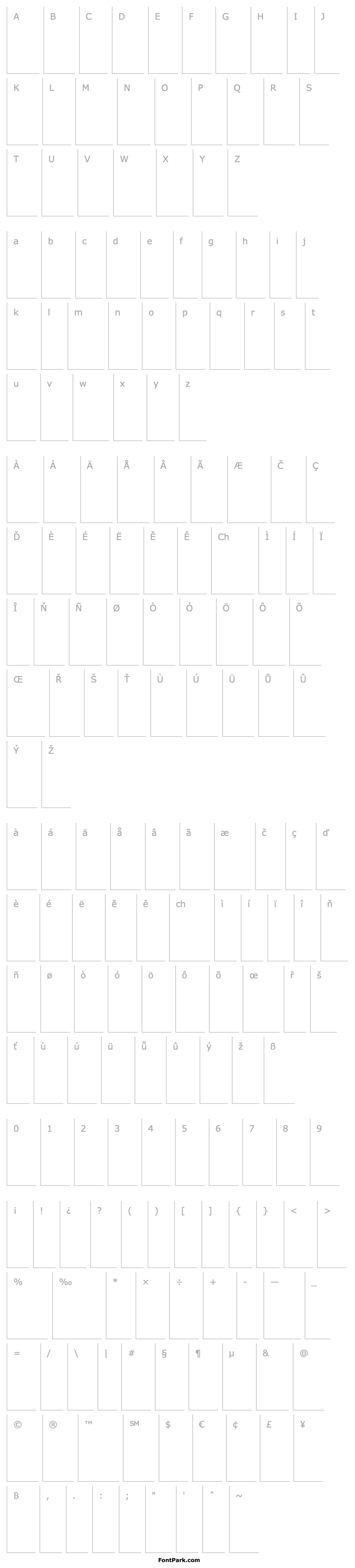 Overview FrutigerNextLT-BlackIt