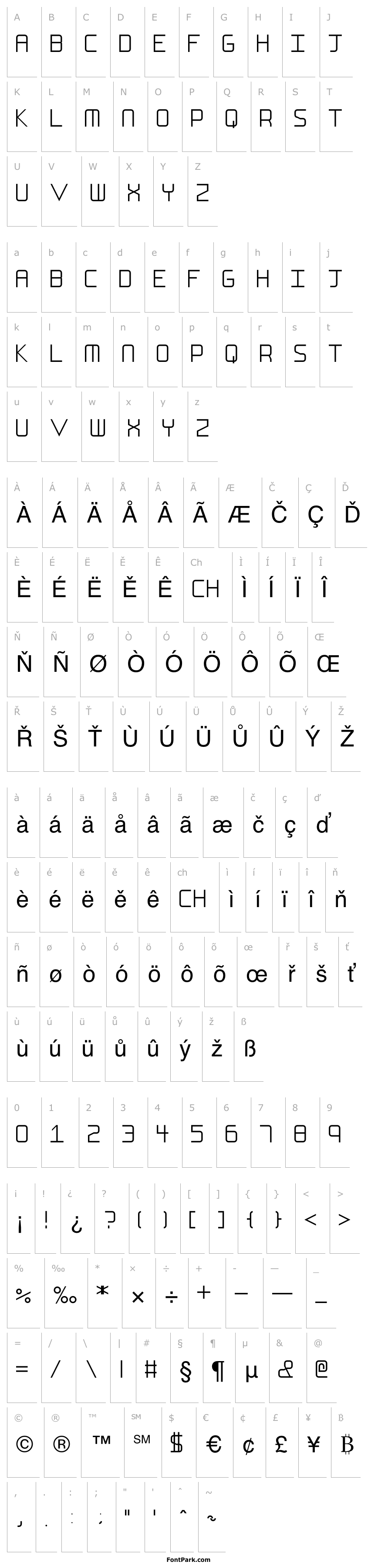 Overview FS Ellipsis Regular