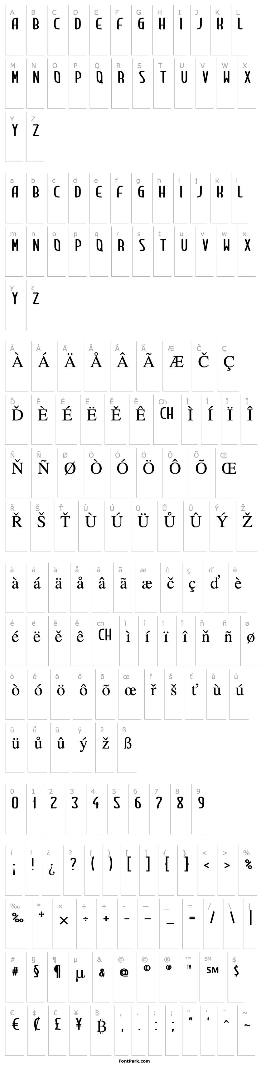 Overview ft19 Condensed Regular