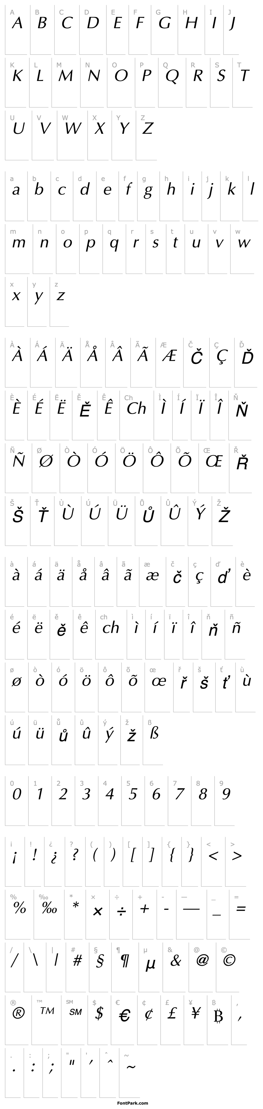 Overview ft5i Italic