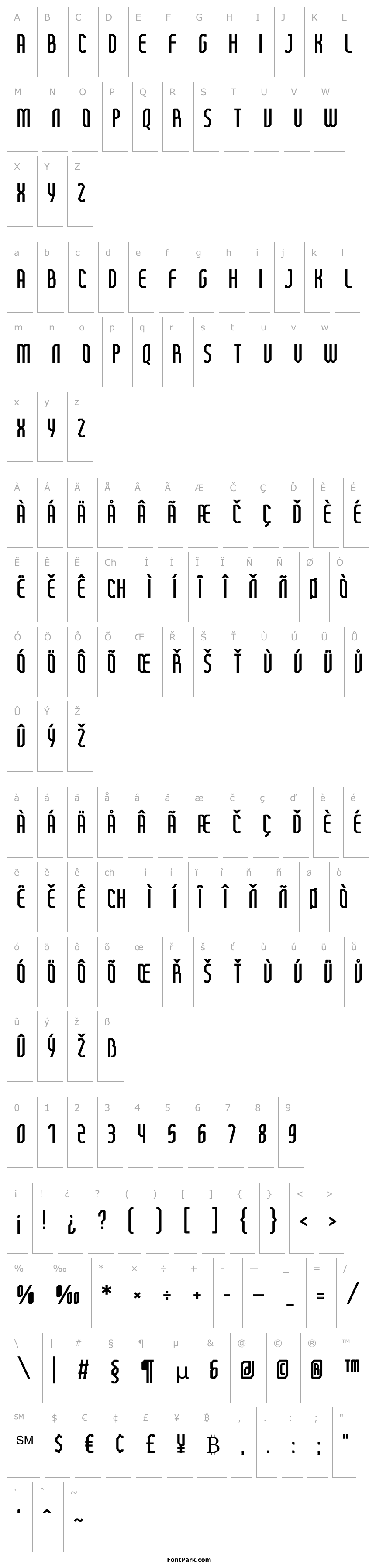 Overview FTBetonItalic