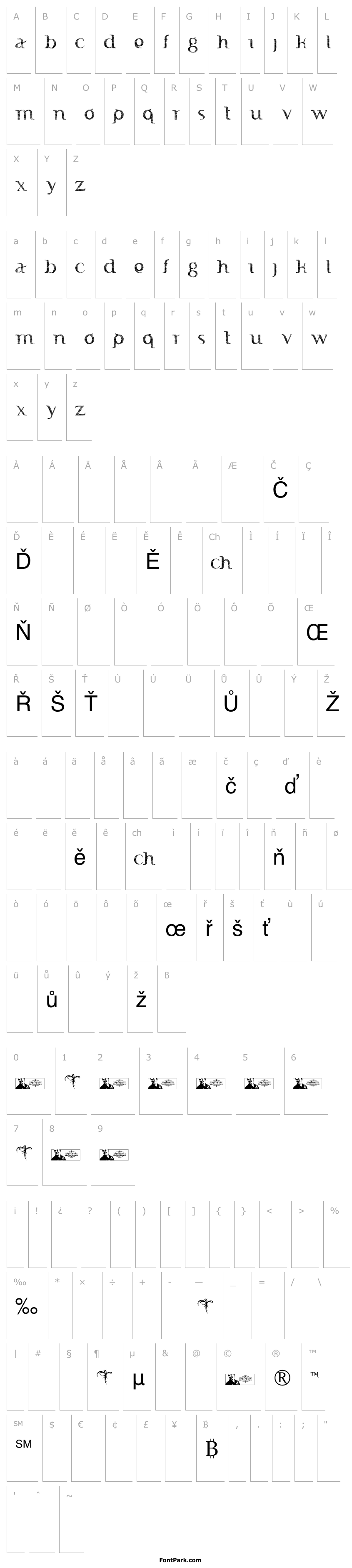 Přehled FTF Indonesiana Sketch Book Serif