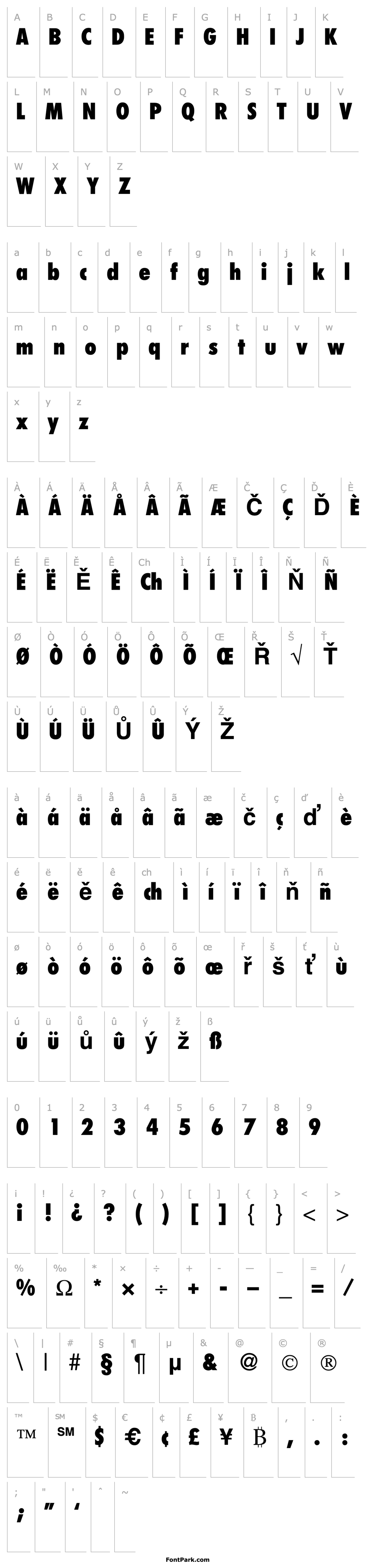 Overview FunctionCondTwoExtrabold-Regular