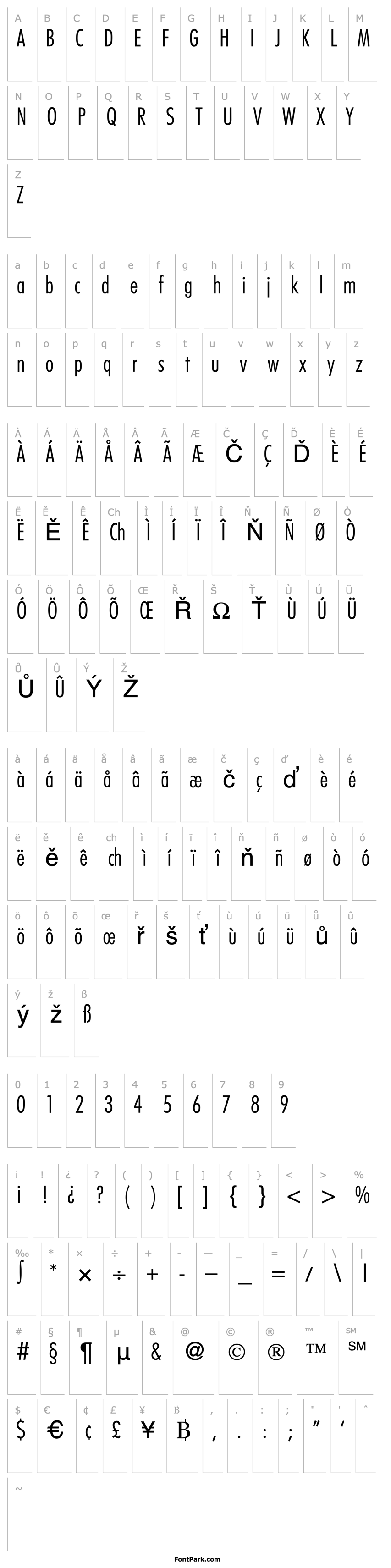 Přehled FunctionCondTwoLight-Regular