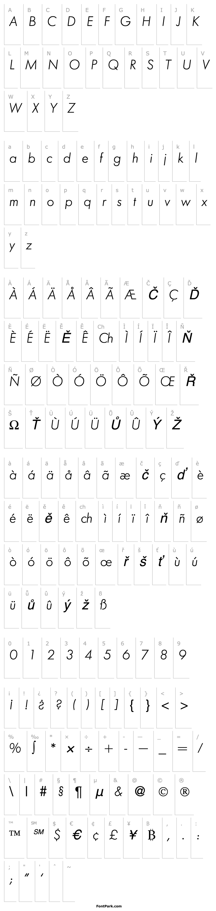 Overview FunctionTwoLight-RegularItalic