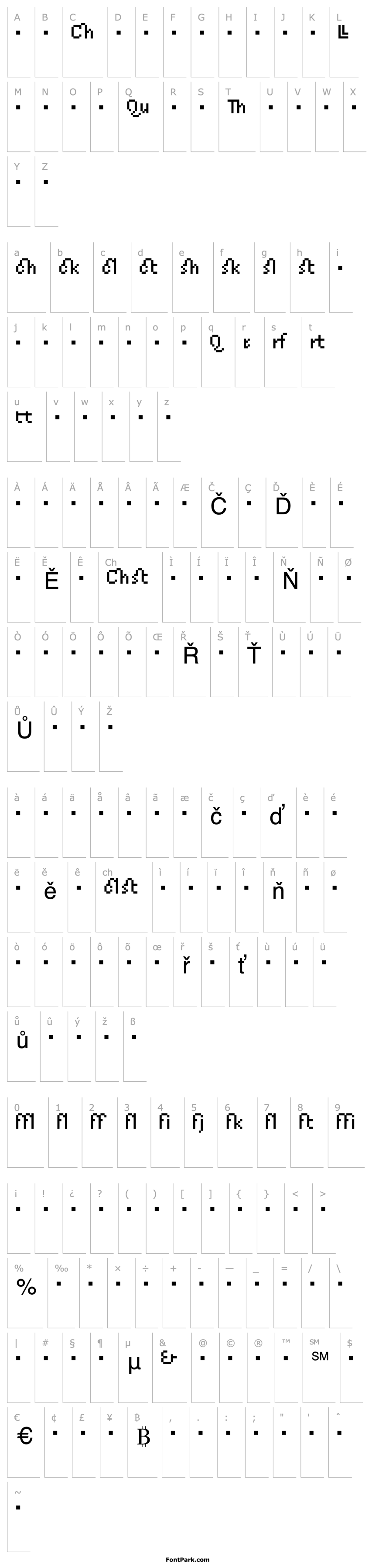 Overview Fundamental-Ligatures