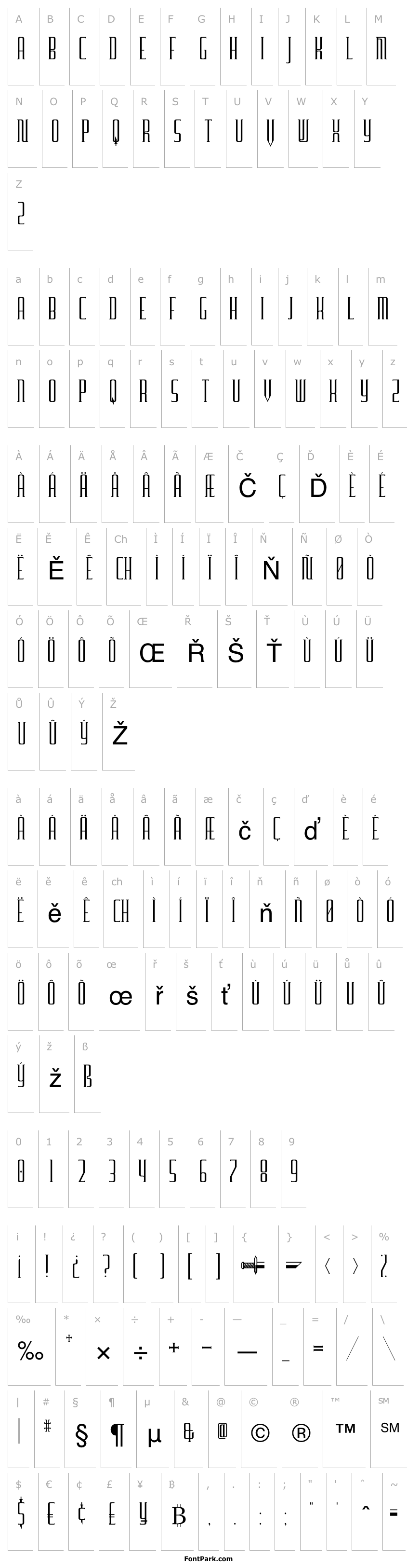 Přehled Furgatorio Titling Regular