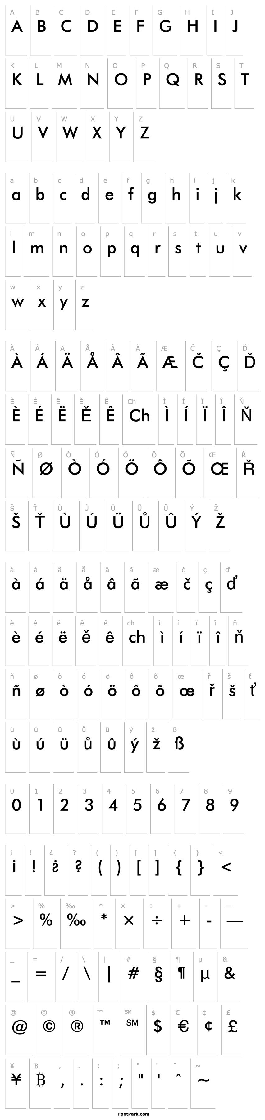 Overview Futura Medium BT