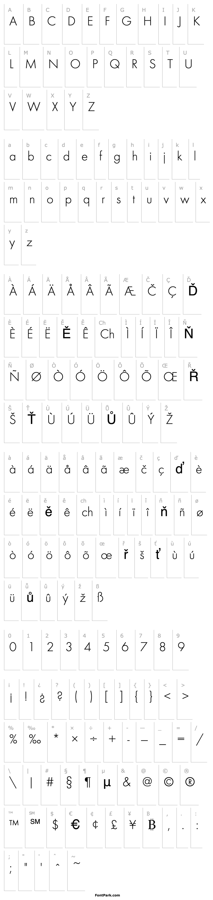 Overview FuturaTLig