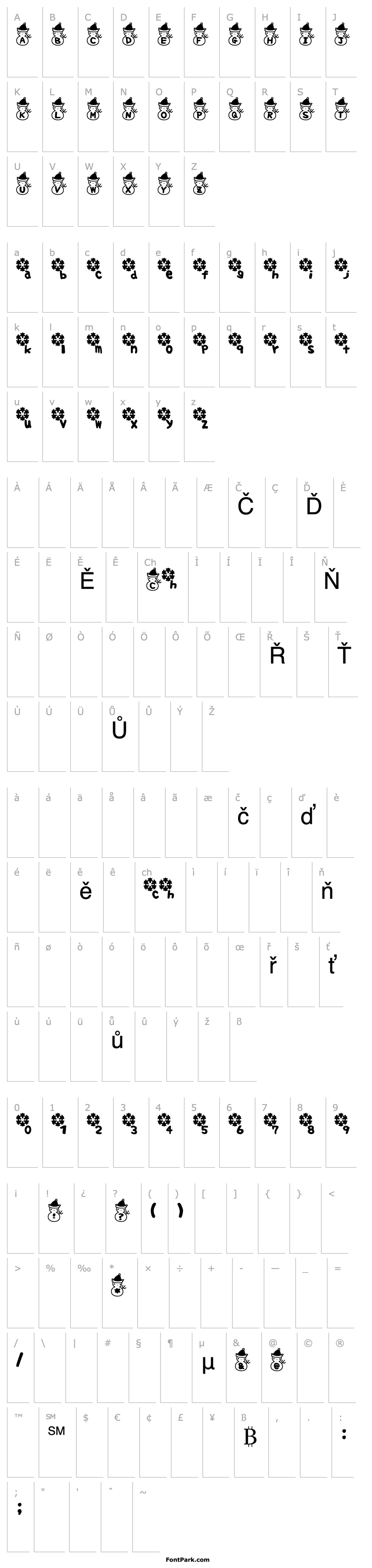 Overview Fuyu Font