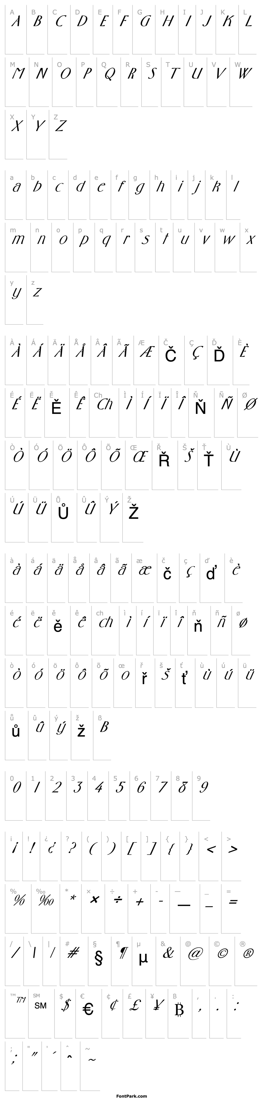 Overview FZ BASIC 10 ITALIC