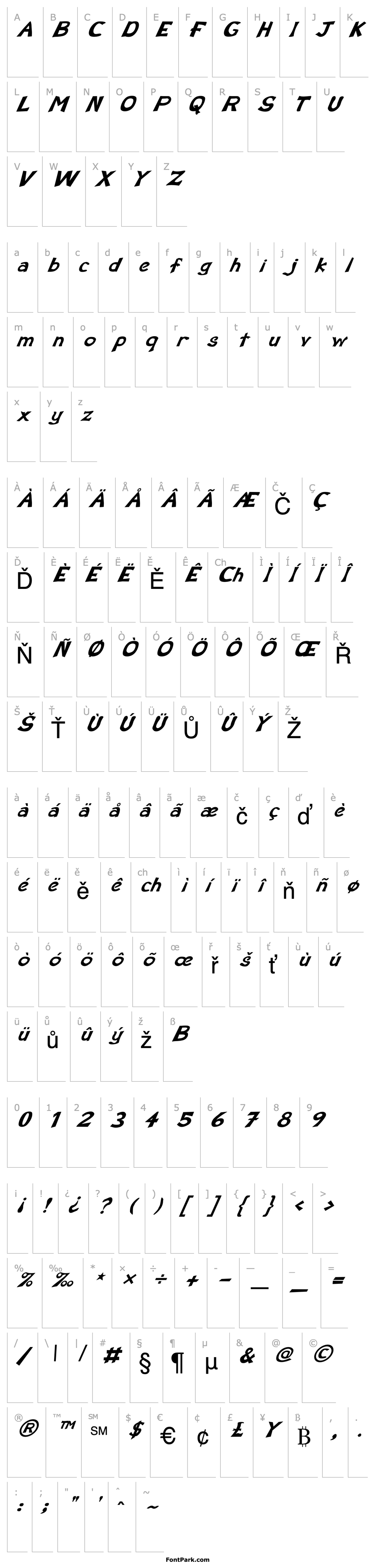 Overview FZ BASIC 12 ITALIC