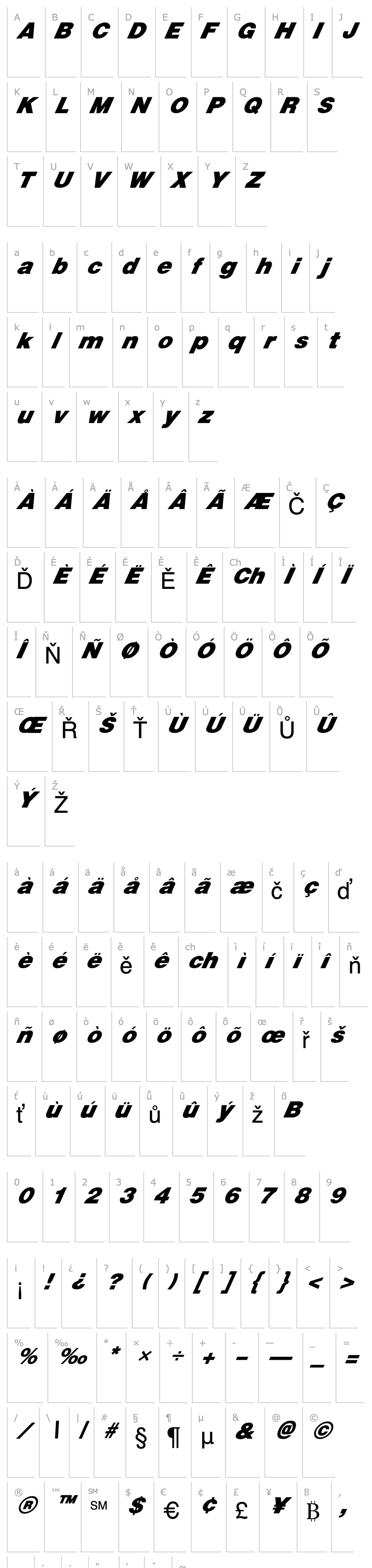 Overview FZ BASIC 13 ITALIC