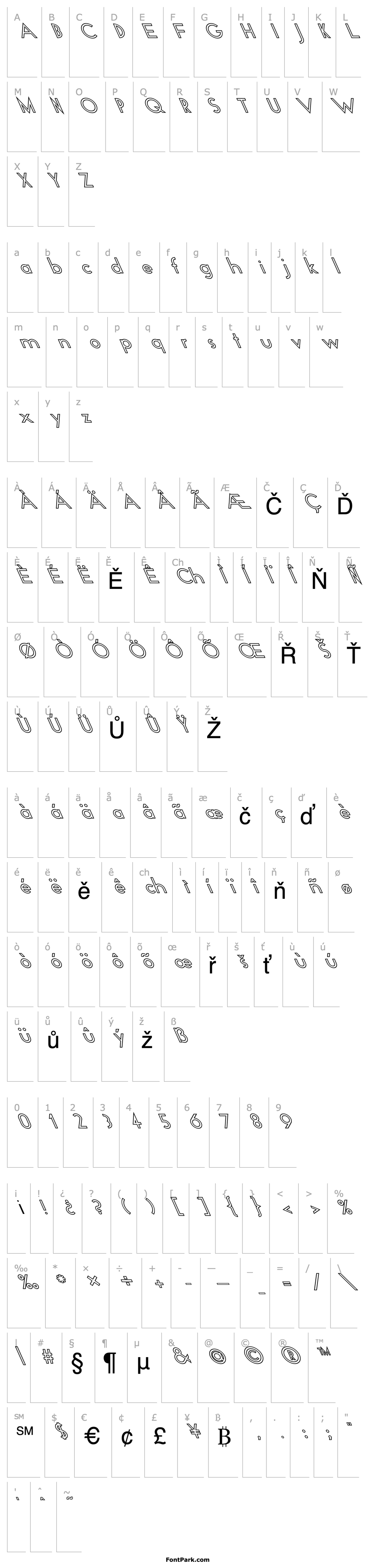 Overview FZ BASIC 19 HOLLOW LEFTY