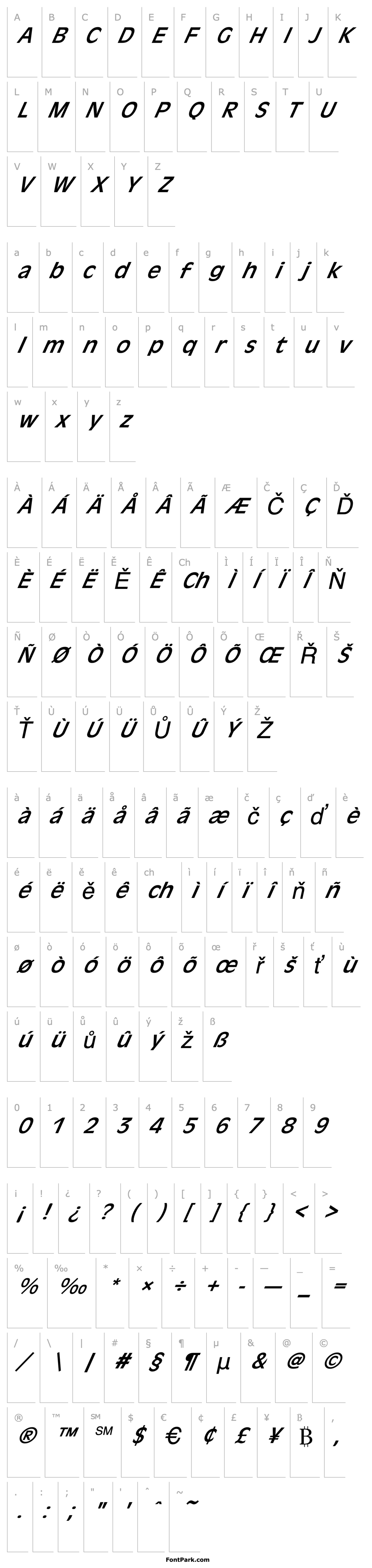 Overview FZ BASIC 2 ITALIC