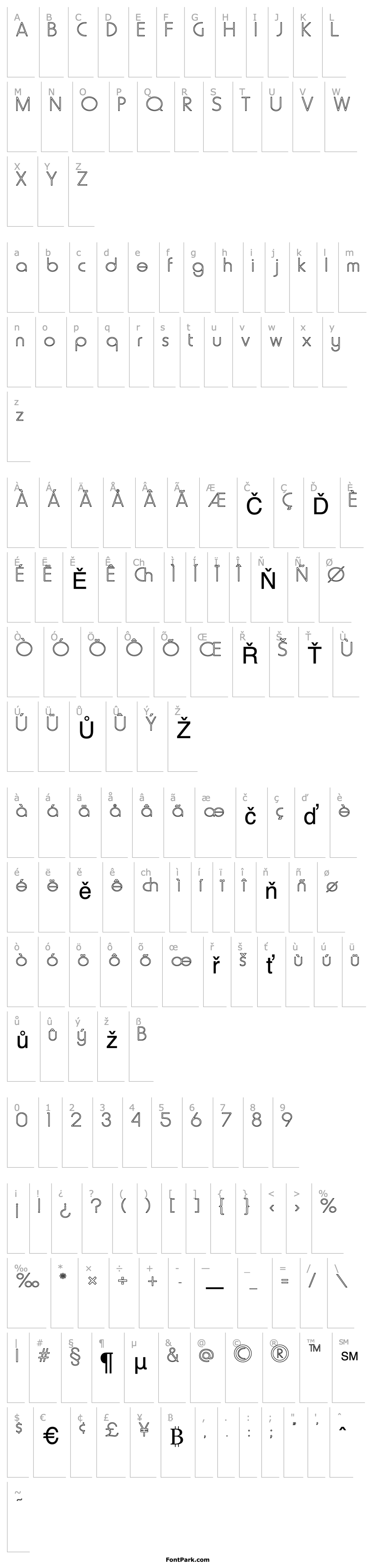 Overview FZ BASIC 20 HOLLOW