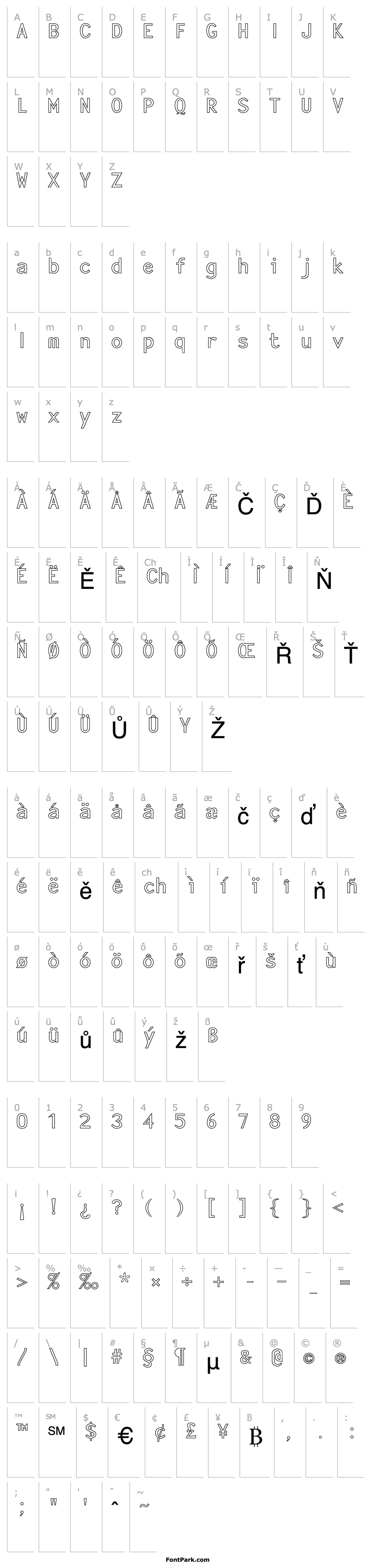 Overview FZ BASIC 23 HOLLOW