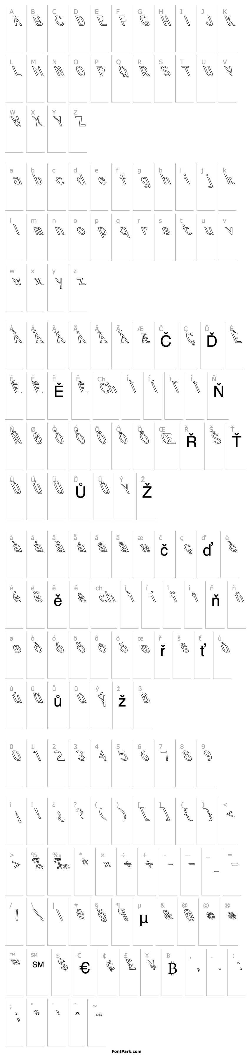 Overview FZ BASIC 23 HOLLOW LEFTY