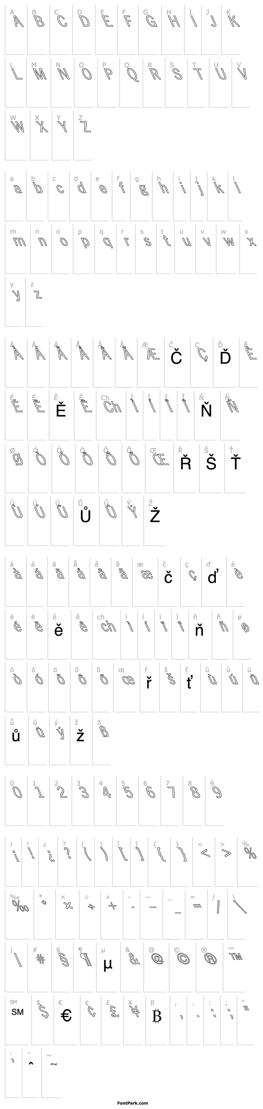 Overview FZ BASIC 24 HOLLOW LEFTY