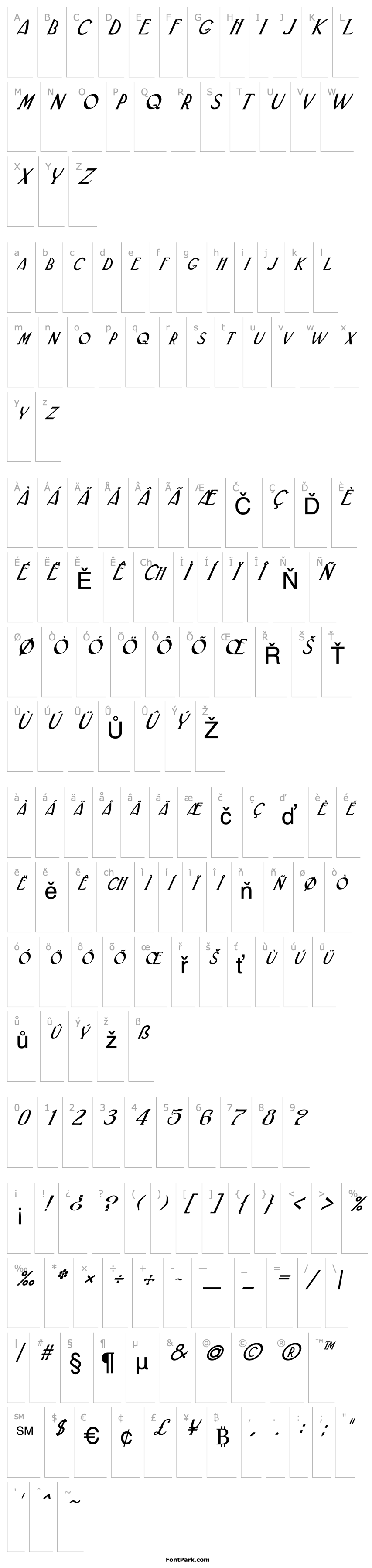 Overview FZ BASIC 33 ITALIC