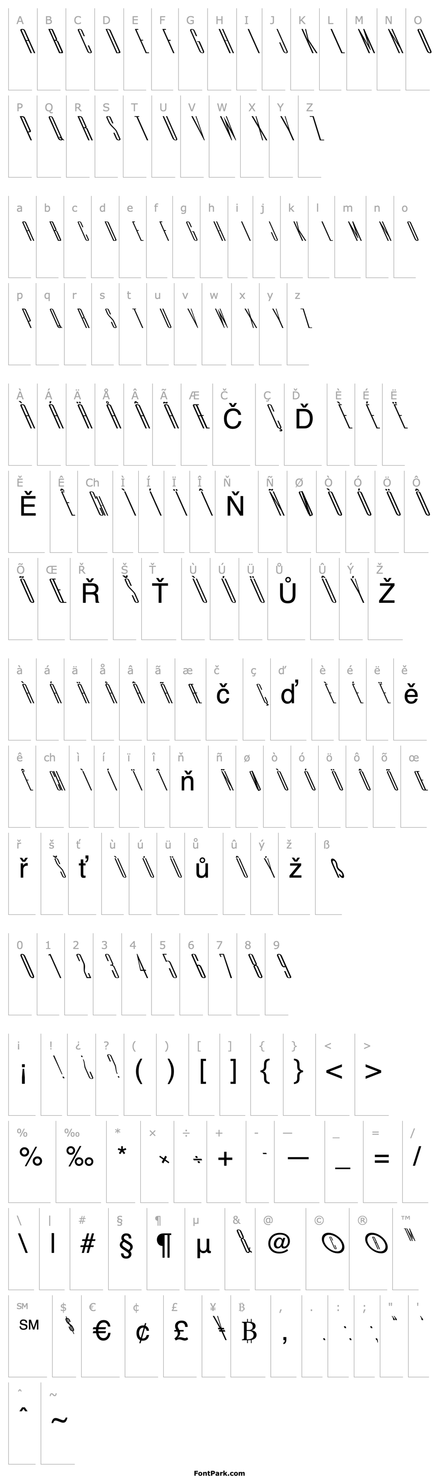 Overview FZ BASIC 39 LEFTY