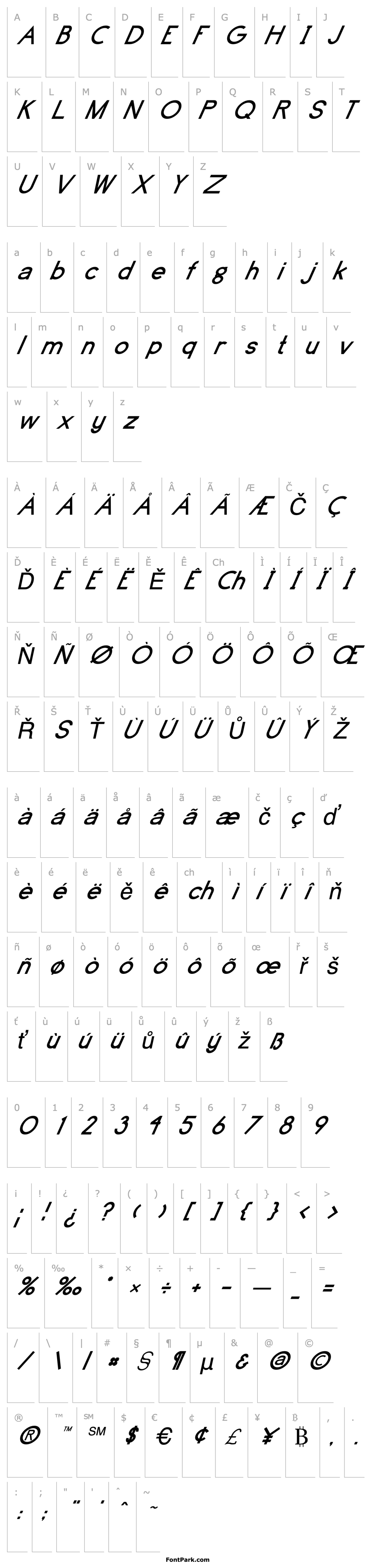 Overview FZ BASIC 4 ITALIC