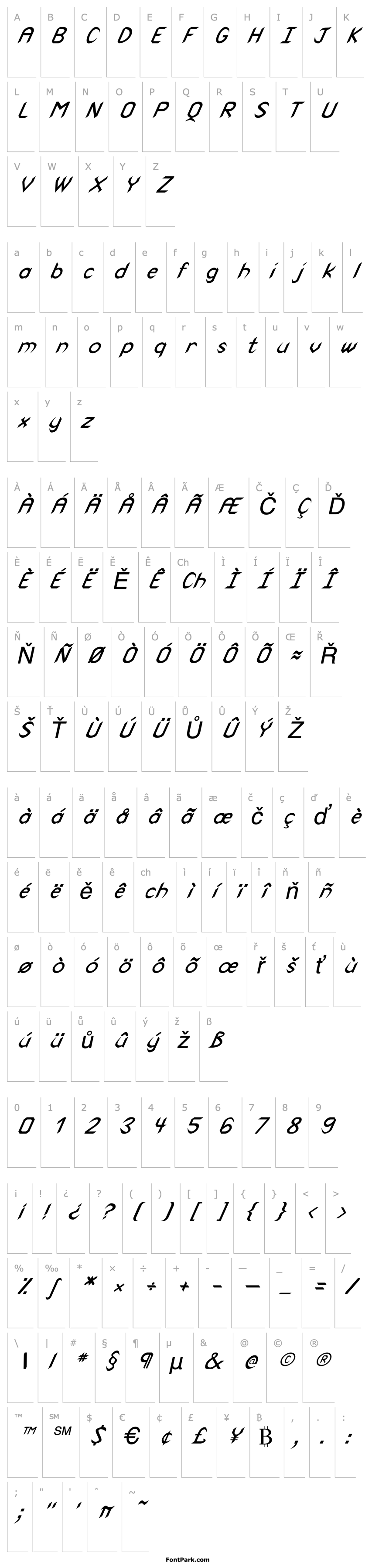 Overview FZ BASIC 47 ITALIC