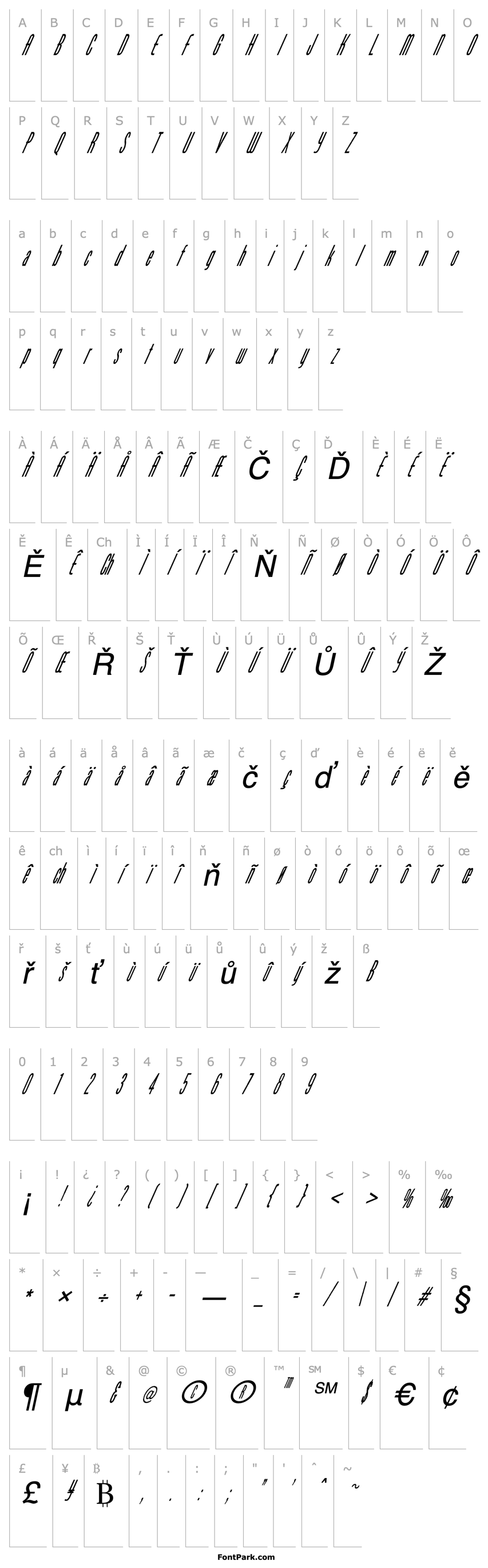 Overview FZ BASIC 51 ITALIC