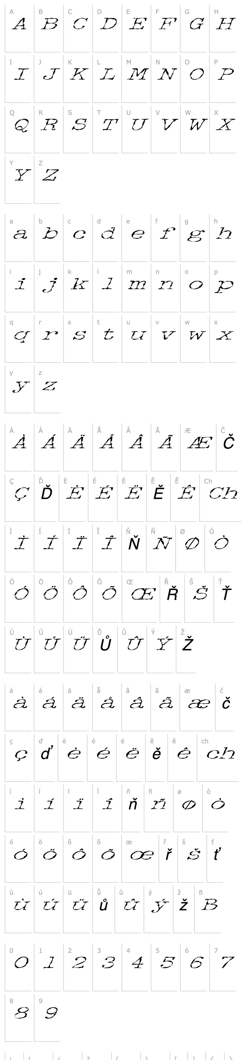 Overview FZ DIGITAL 2 ITALIC