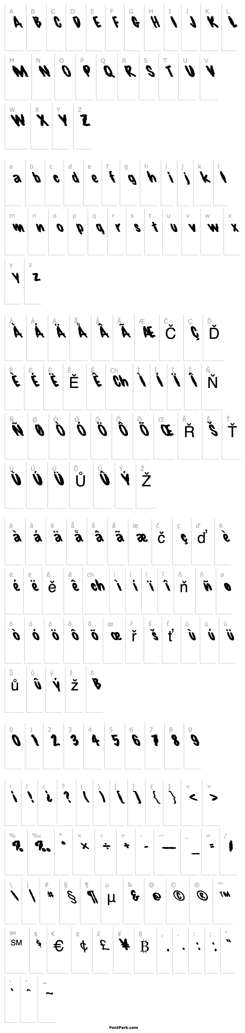 Overview FZ HAND 14 MANGLED LEFTY