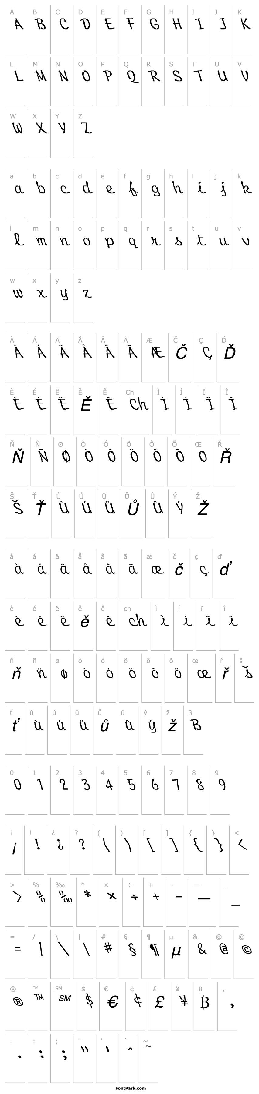 Overview FZ HAND 20 LEFTY