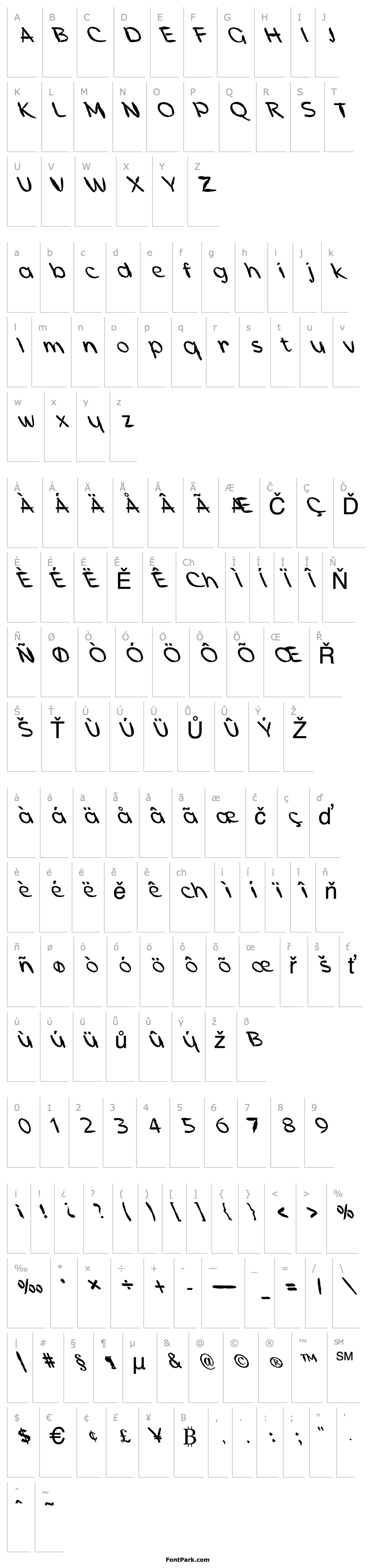 Overview FZ HAND 21 MANGLED LEFTY