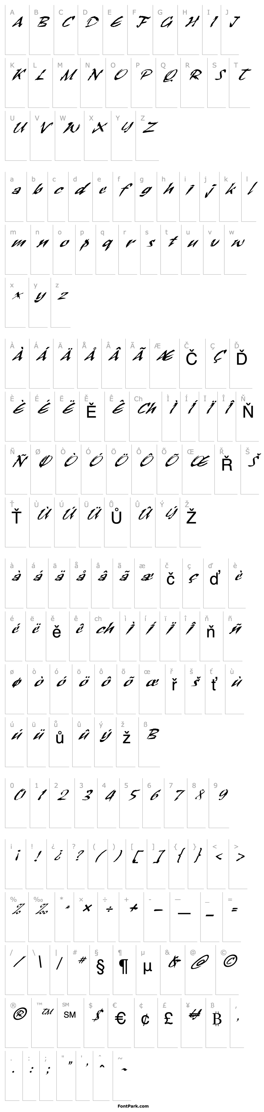 Overview FZ HAND 26 ITALIC