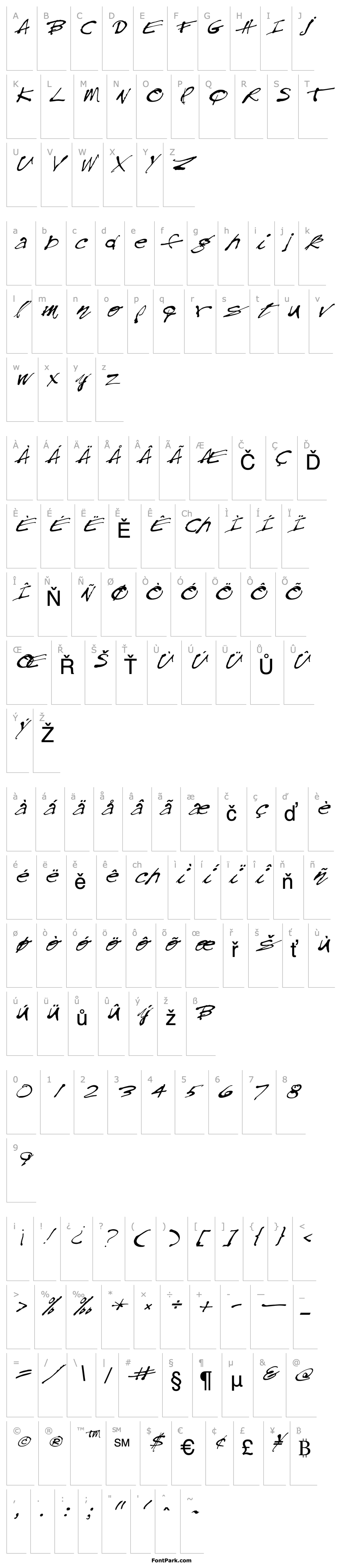 Overview FZ HAND 28 ITALIC