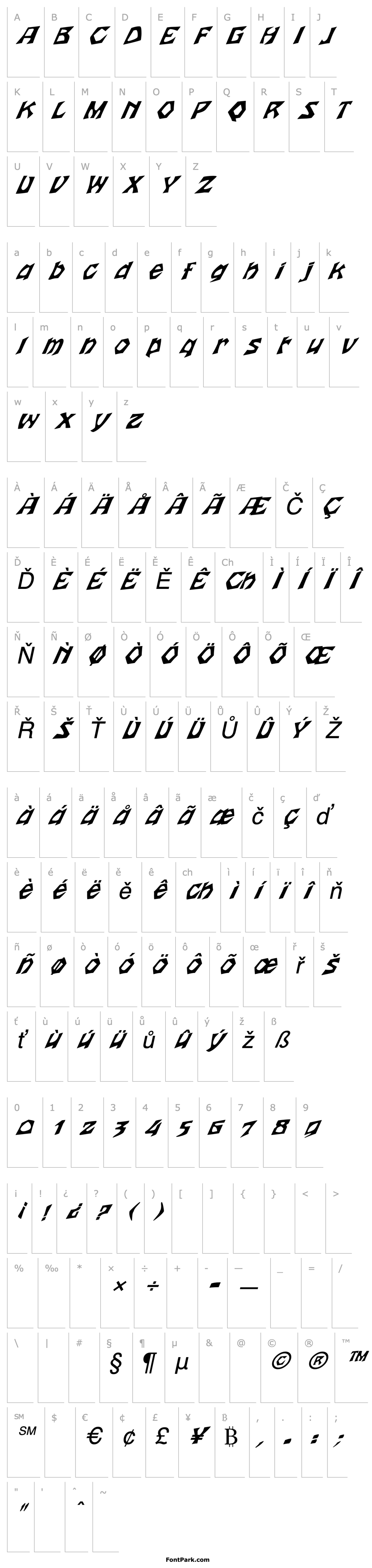 Overview FZ JAZZY 12 ITALIC