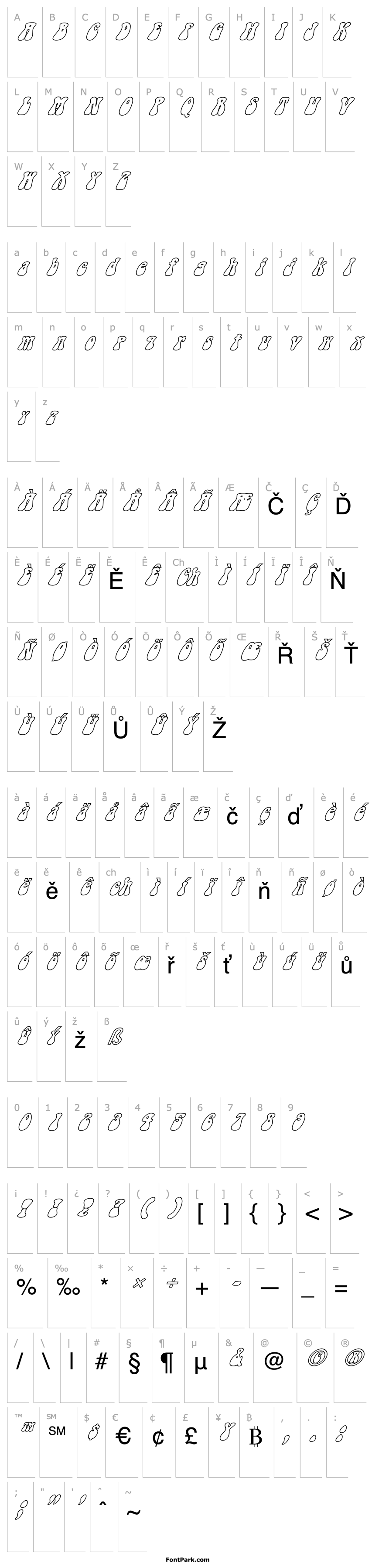 Overview FZ JAZZY 14 HOLLOW ITALIC