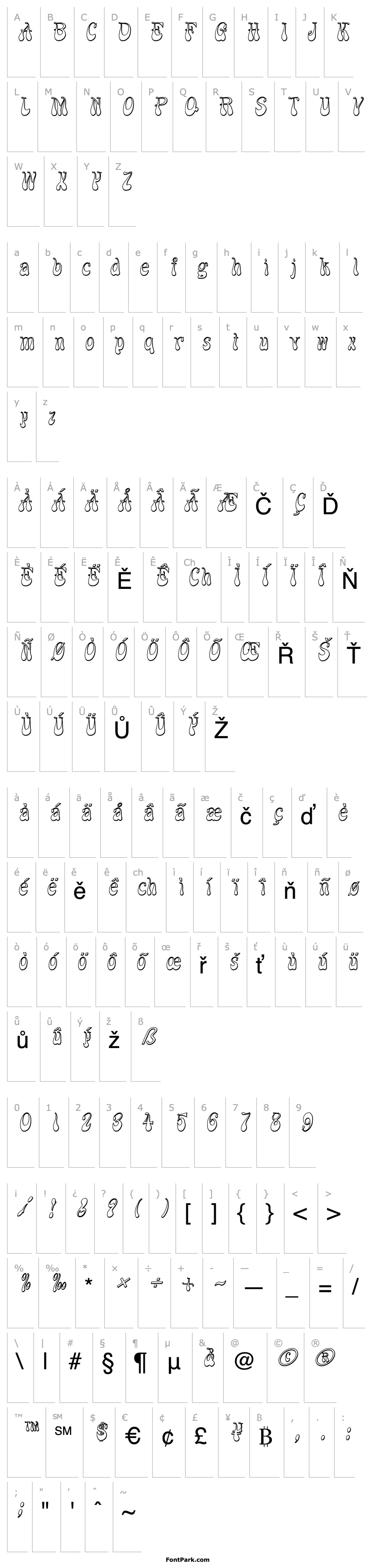 Overview FZ JAZZY 17 3D ITALIC