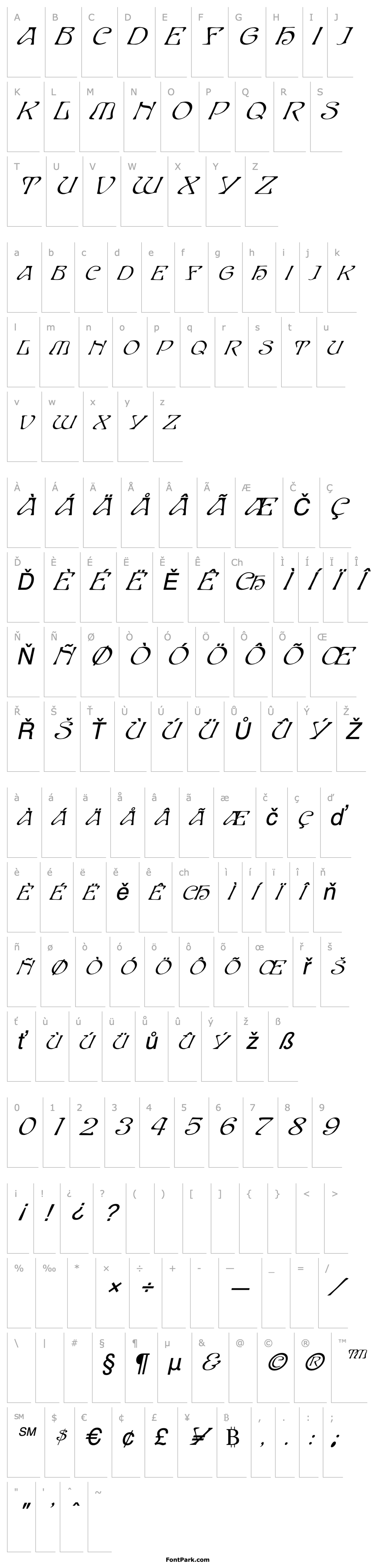 Overview FZ JAZZY 20 ITALIC