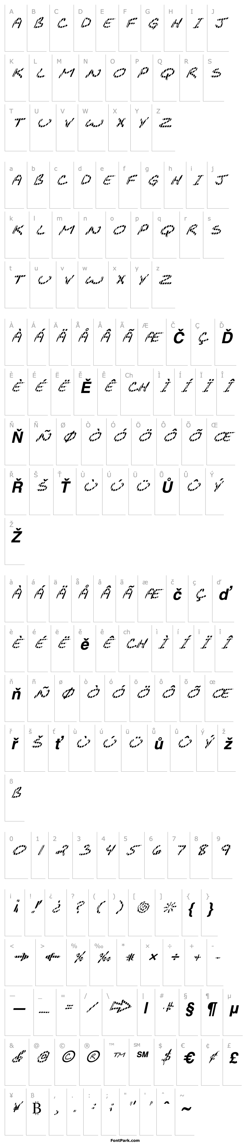 Overview FZ JAZZY 29 STRIPED ITALIC