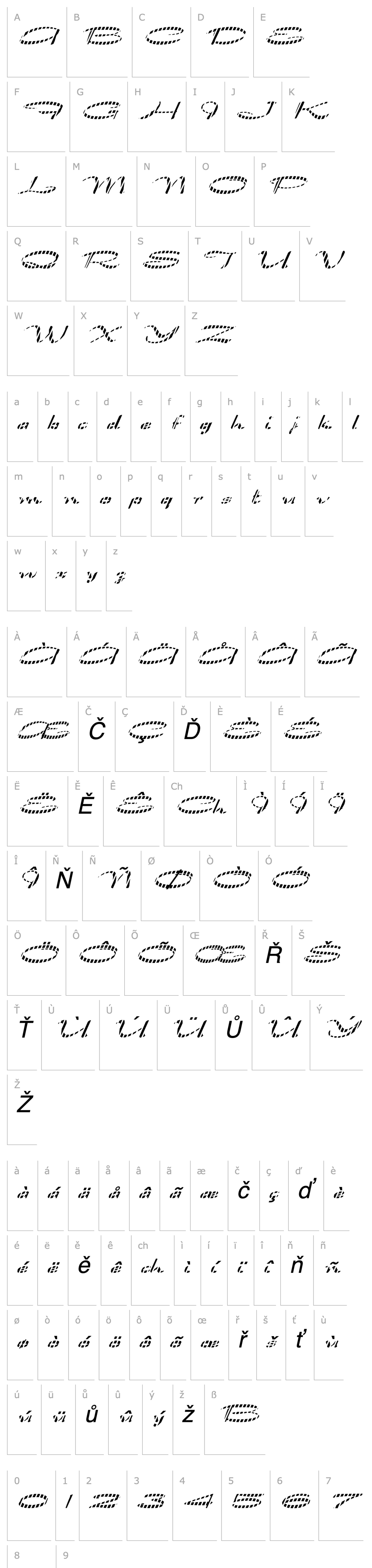 Přehled FZ JAZZY 30 STRIPED ITALIC