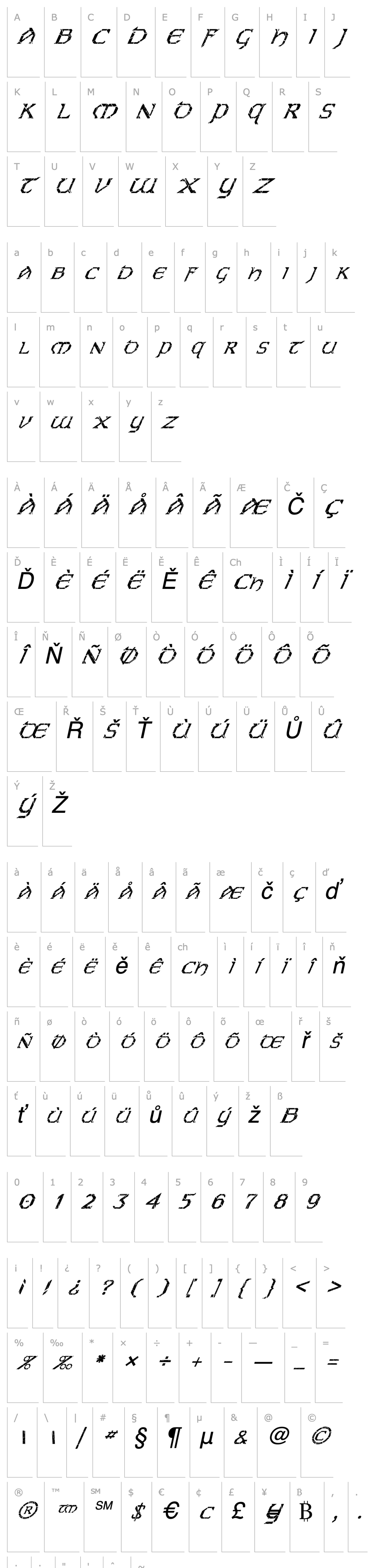 Přehled FZ JAZZY 31 CRACKED ITALIC