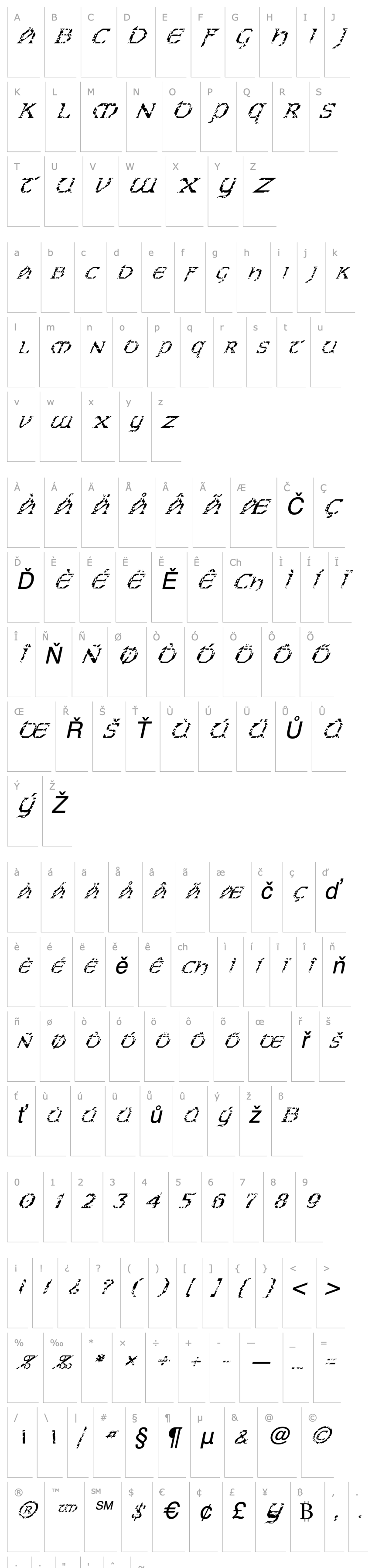 Přehled FZ JAZZY 31 HOLEY ITALIC