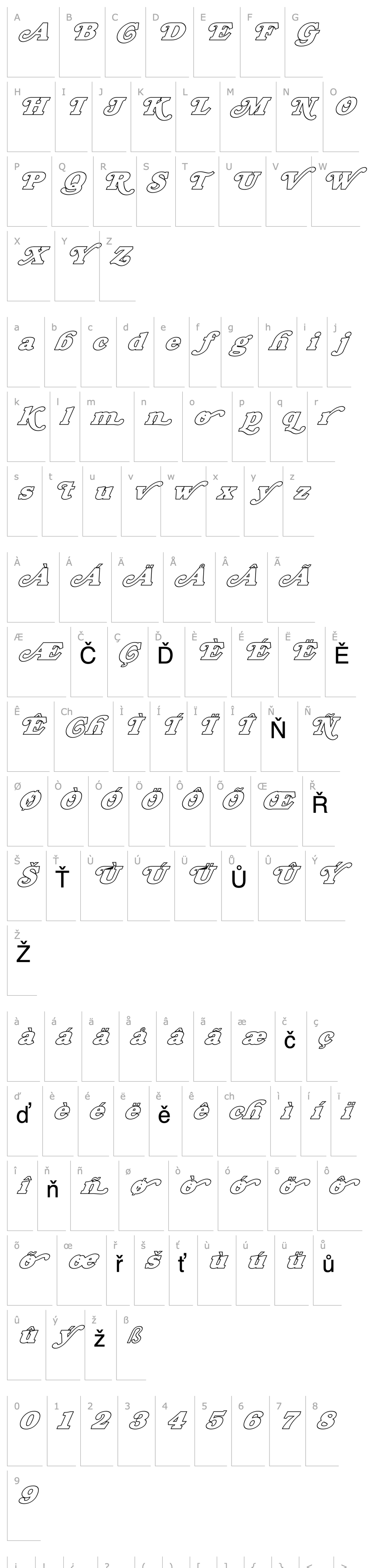 Overview FZ JAZZY 47 HOLLOW ITALIC