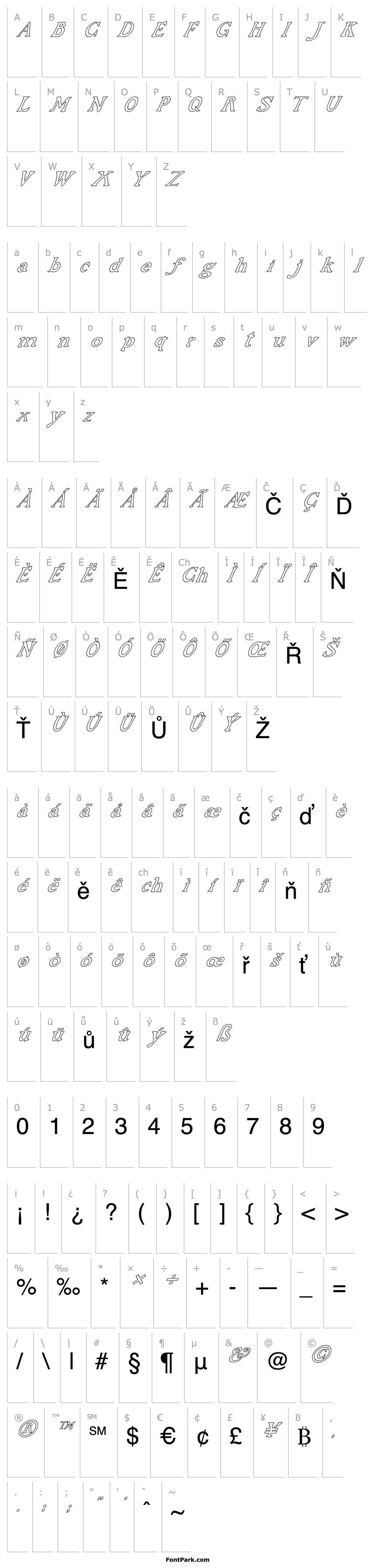 Přehled FZ JAZZY 48 HOLLOW ITALIC