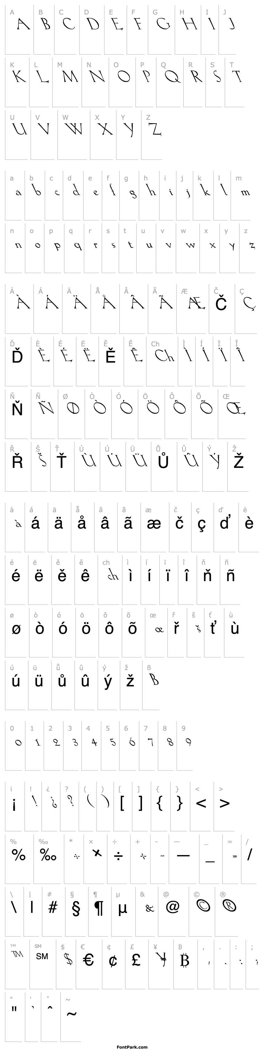 Overview FZ ROMAN 20 LEFTY