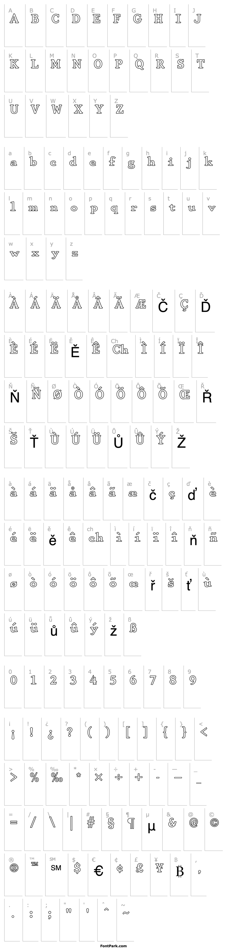 Overview FZ ROMAN 29 HOLLOW