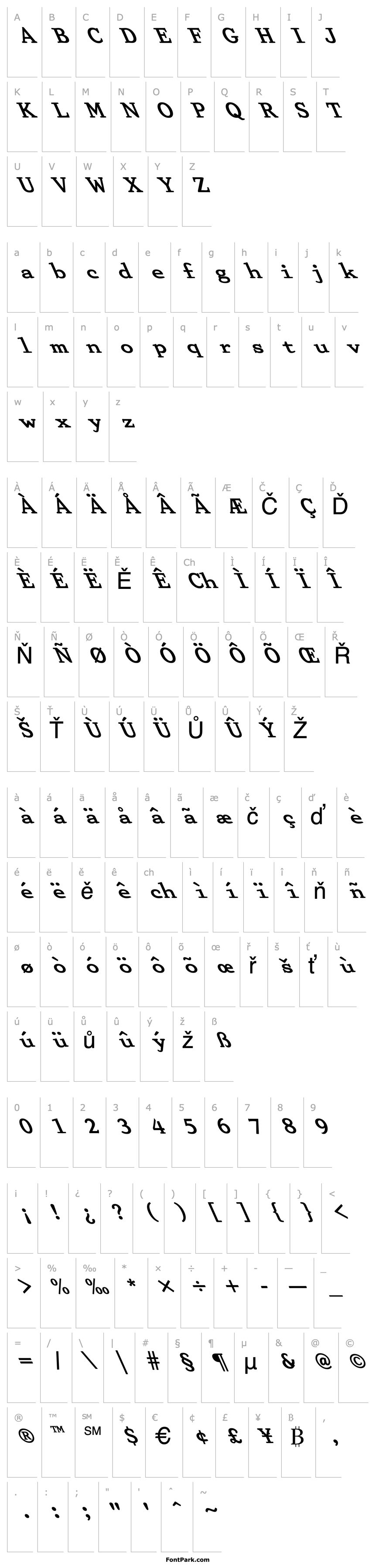 Overview FZ ROMAN 29 LEFTY