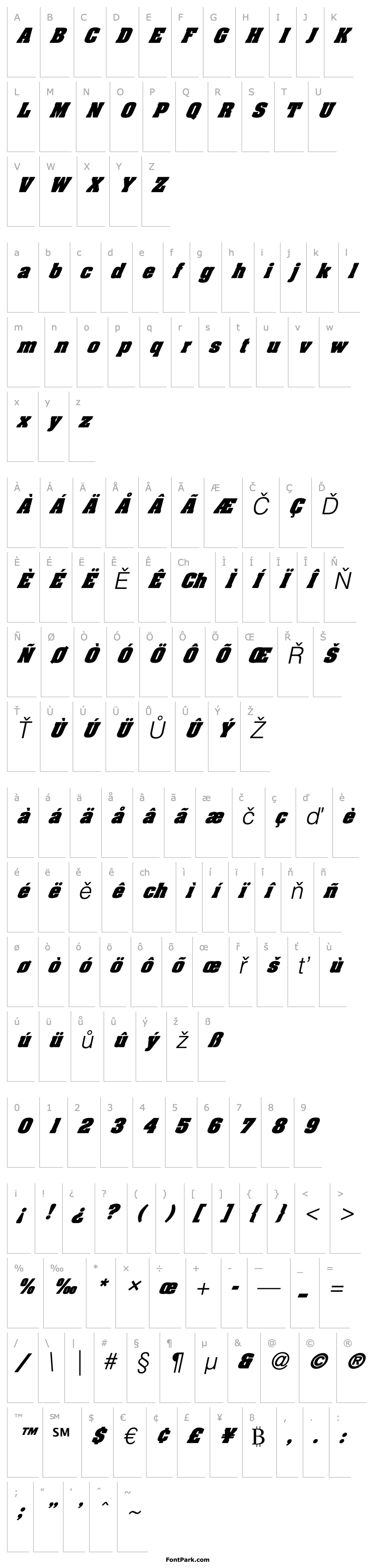 Overview FZ ROMAN 3 ITALIC