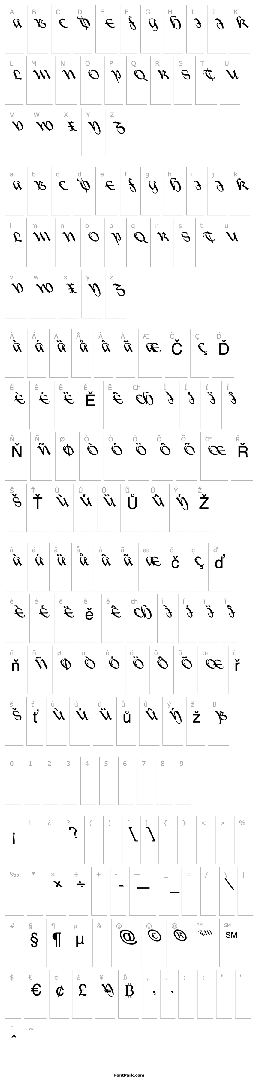 Overview FZ SCRIPT 19 LEFTY