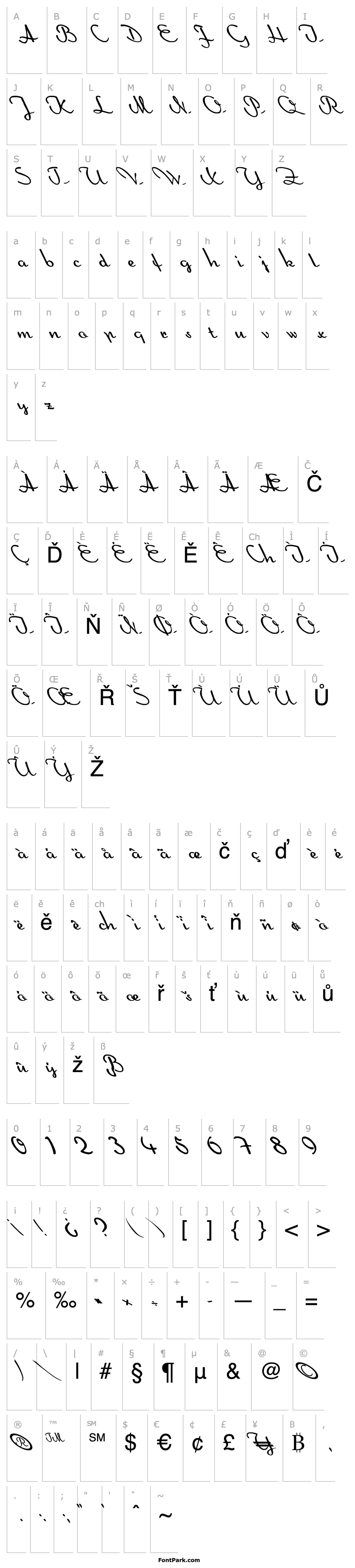 Overview FZ SCRIPT 20 LEFTY